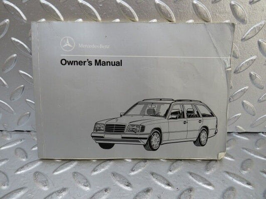 27099 Mercedes-Benz S124 Wagon Owners Manual 1245842981