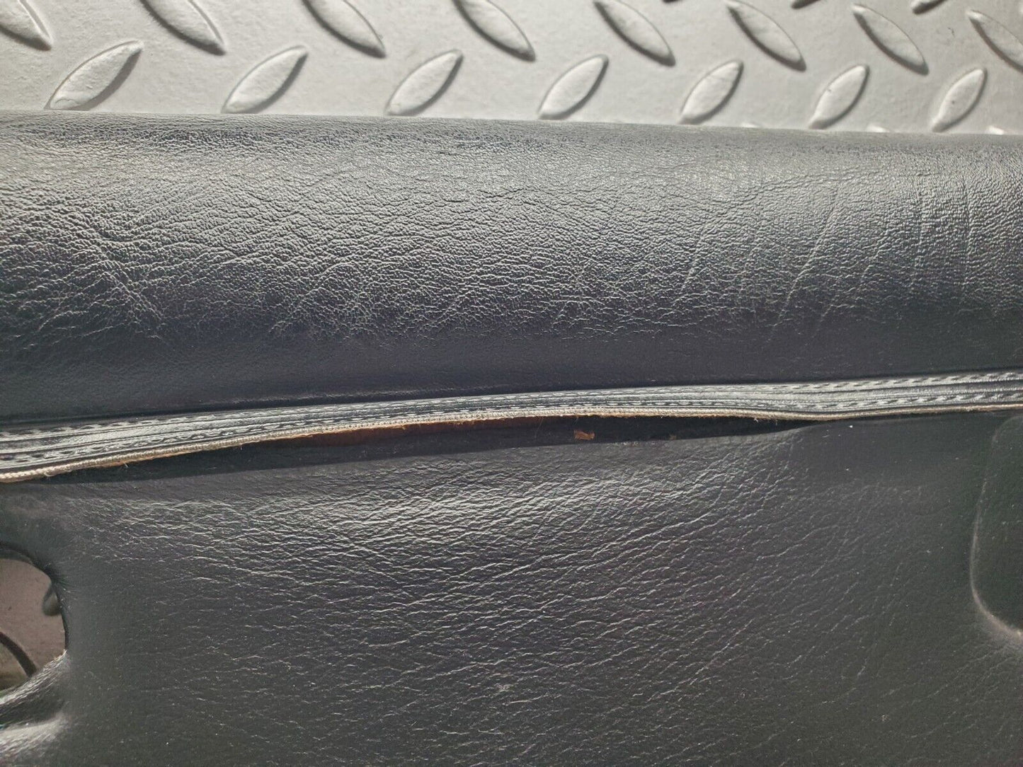 46420 Mercedes-Benz C123 280CE Coupe Left Door Card Black Leather 1237270564