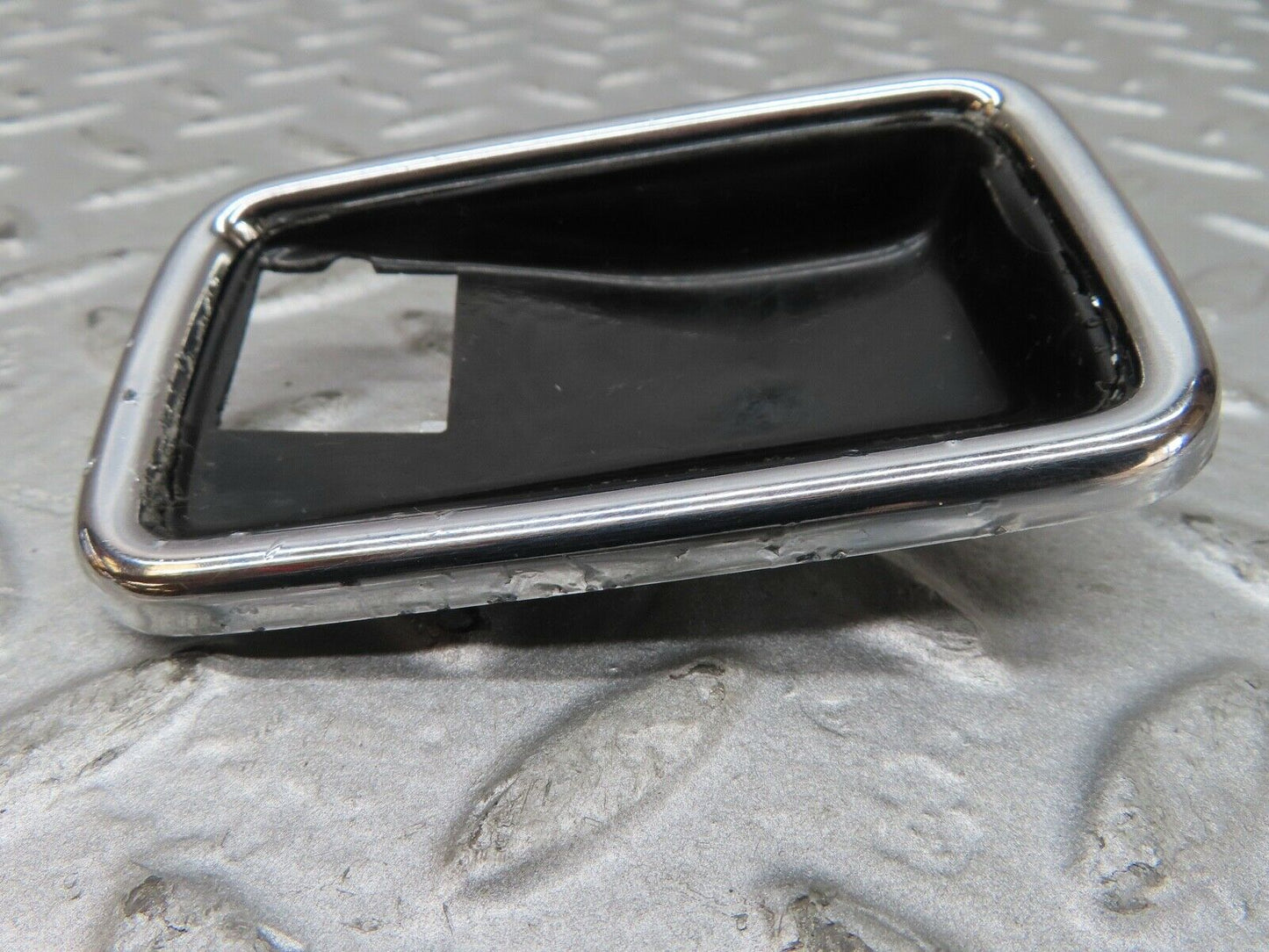 17571 Mercedes-Benz W116 450SEL Chrome Frame For Door Opener Right 1087660611