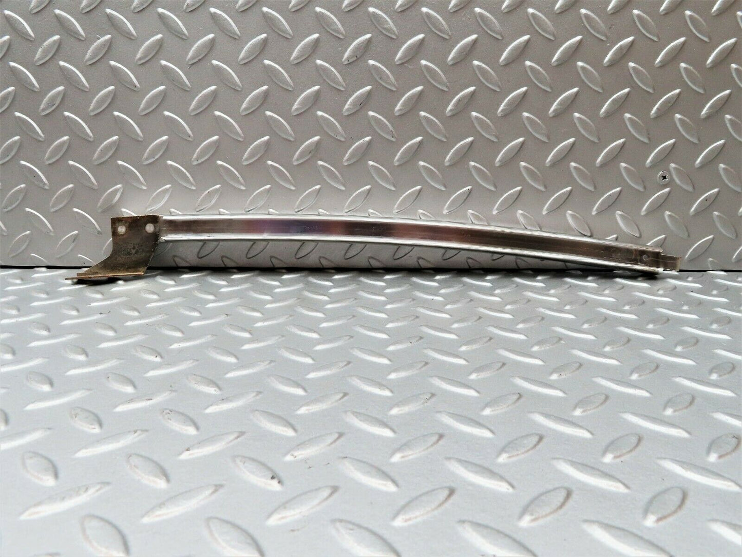 4298 Mercedes-Benz W123 230E Rear Left Chrome Window Channel
