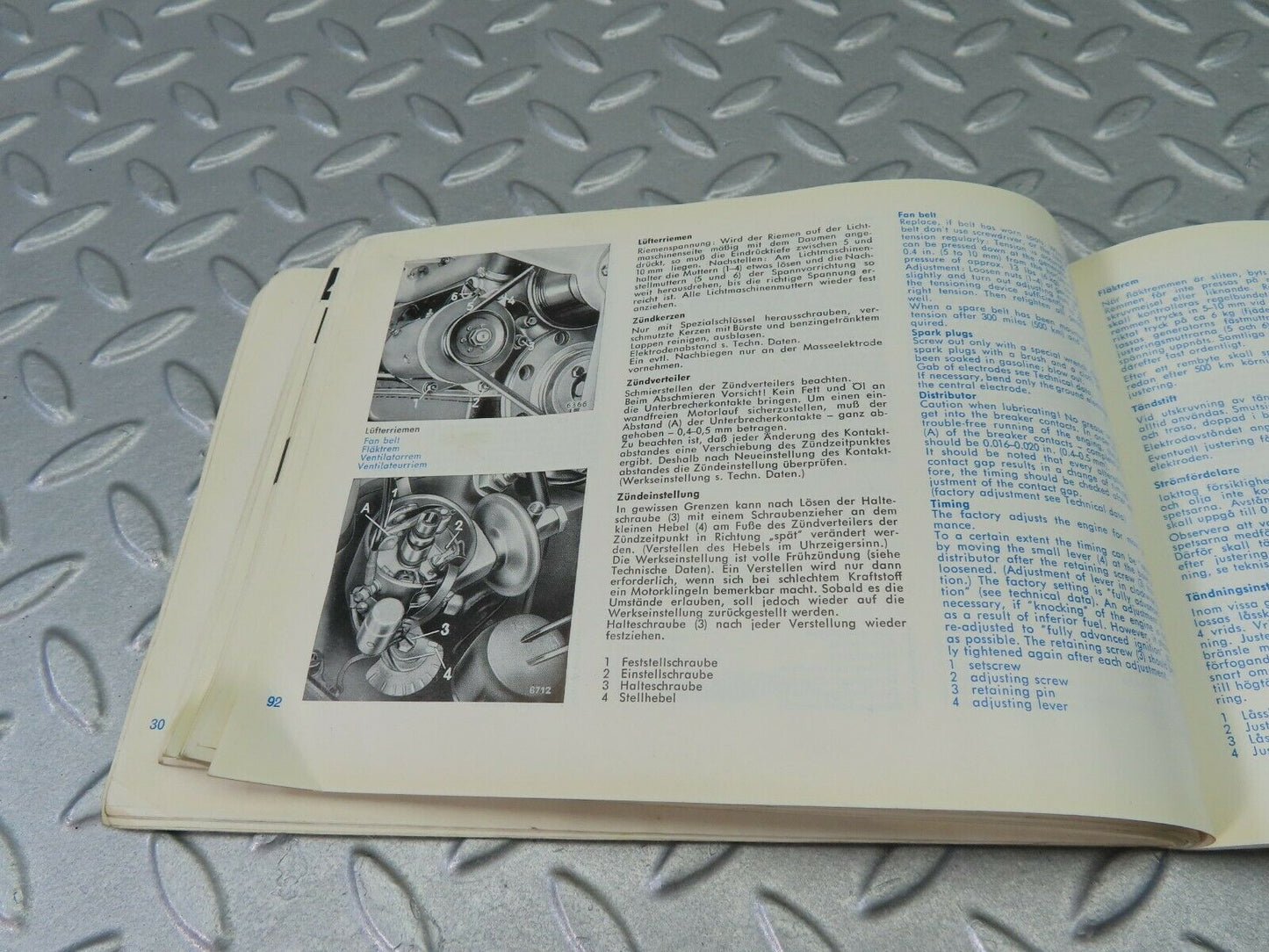 8000 Mercedes-Benz W110 190C Owner's Manual Handbook 1105841696