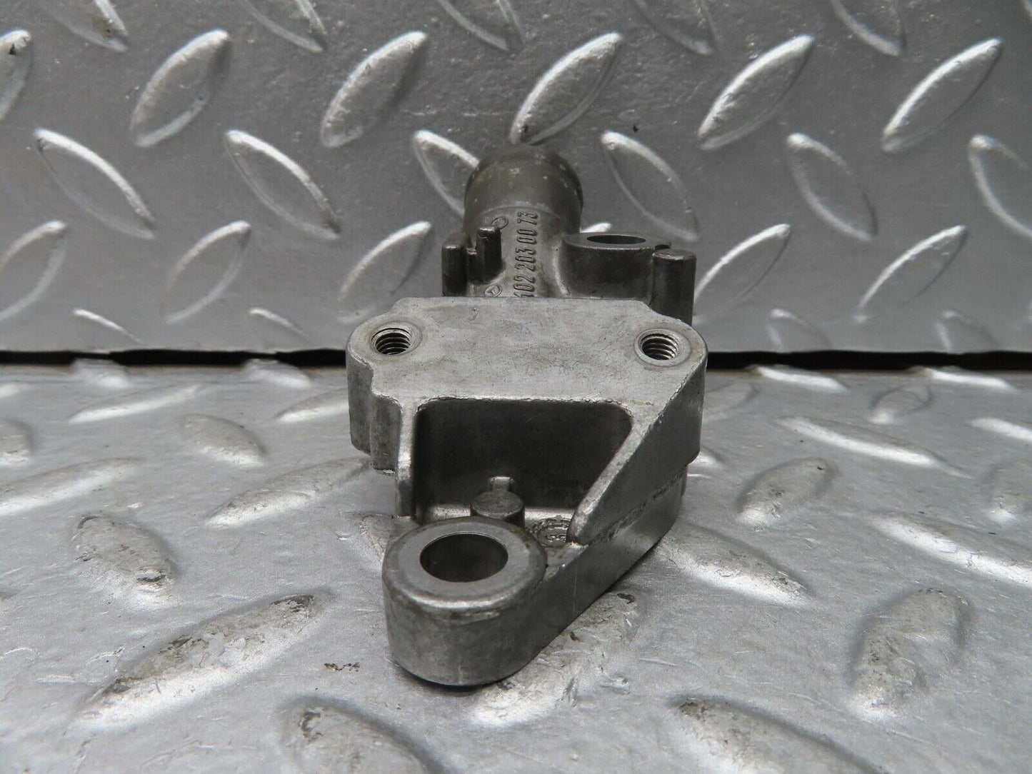 21300 Mercedes-Benz W123 230E Cooling Water Pump Housing Flange 1022030073