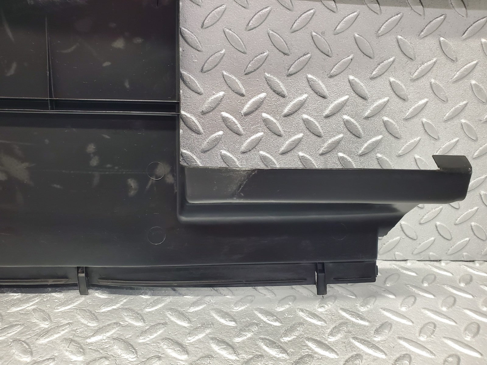 W201 Baby Benz trunk lock trim panel used OEM