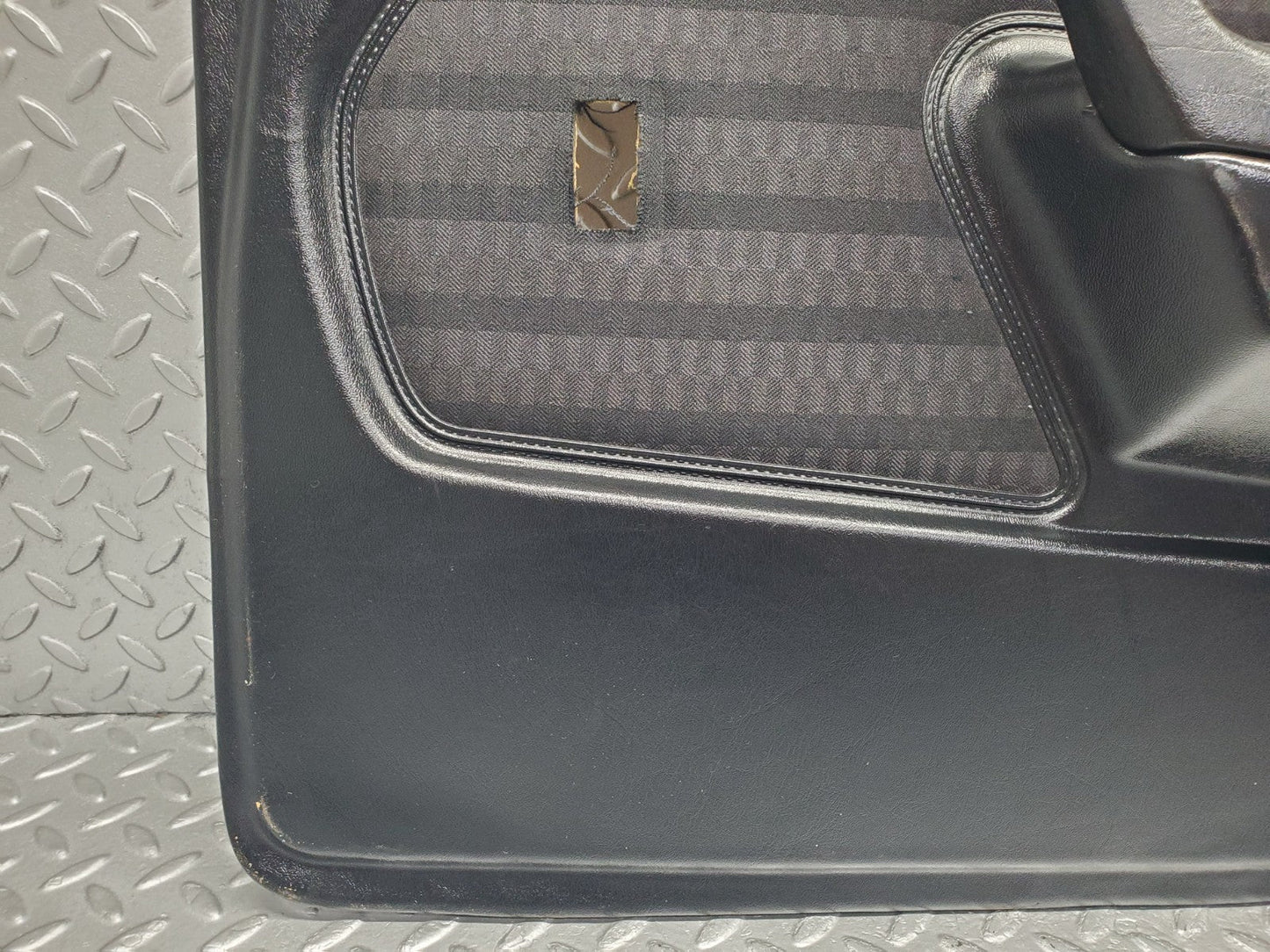 W201 Baby Benz rear right door card black used OEM