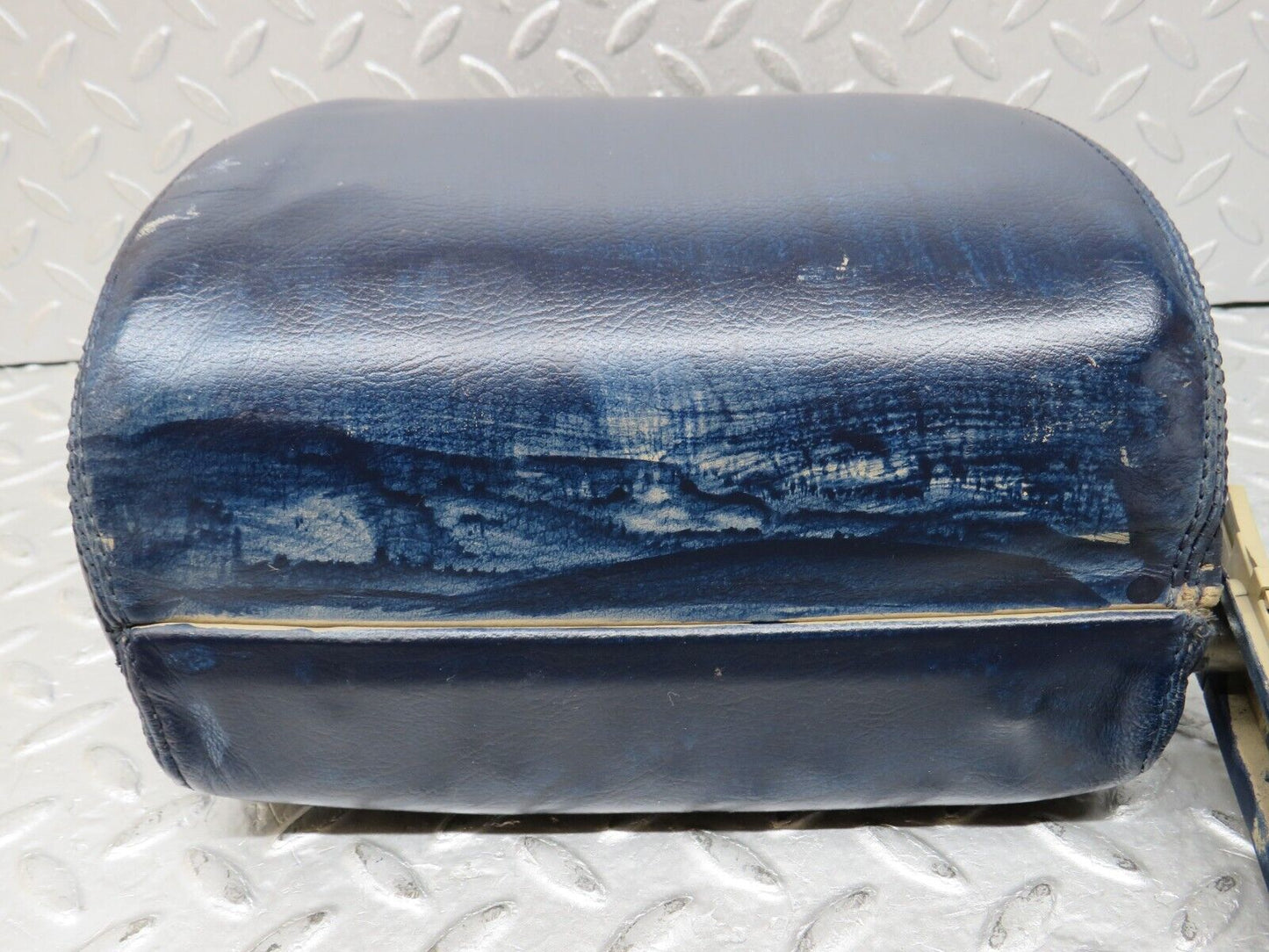 36837 Mercedes-Benz R129 300SL-24 Front Left Seat Headrest Blue Leather