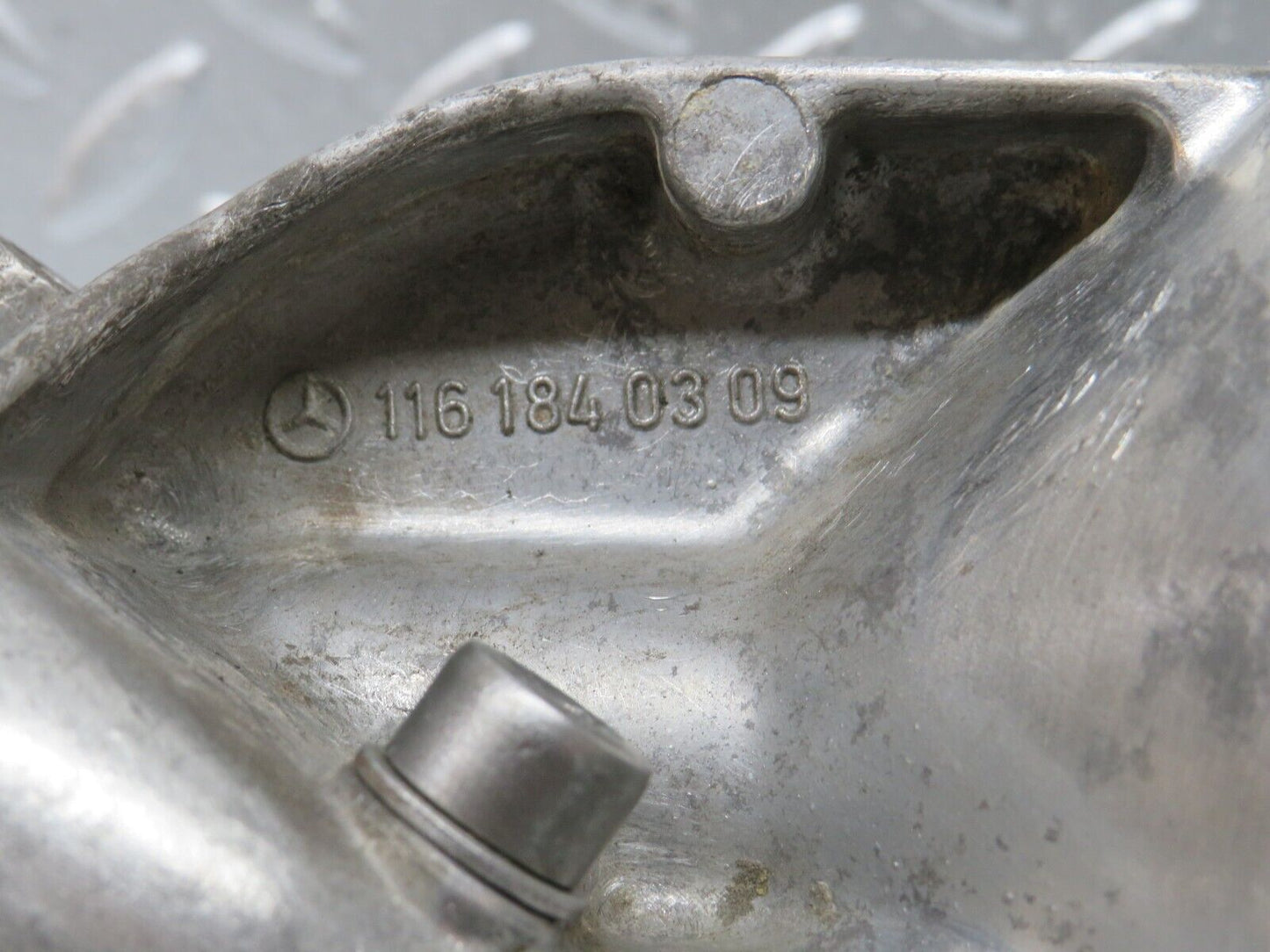 32982 Mercedes-Benz C107 R107 350 V8 Oil Filter Housing 1161840309