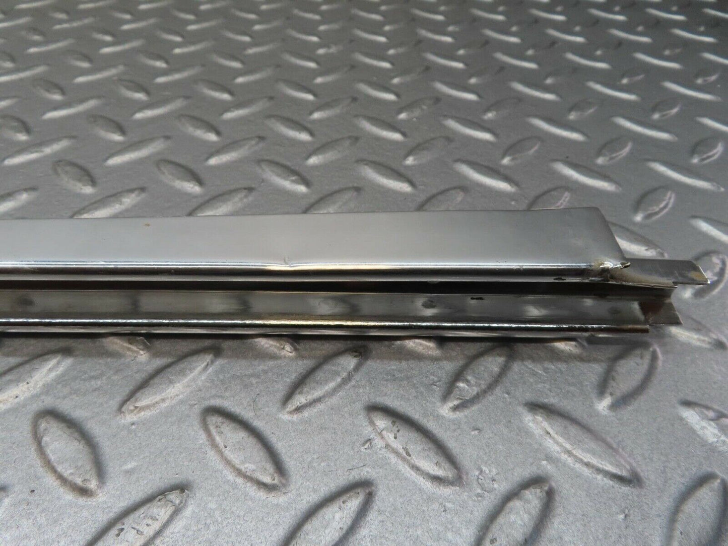 13190 Mercedes-Benz W111 220S Rear Right Door Front Chrome Window Channel