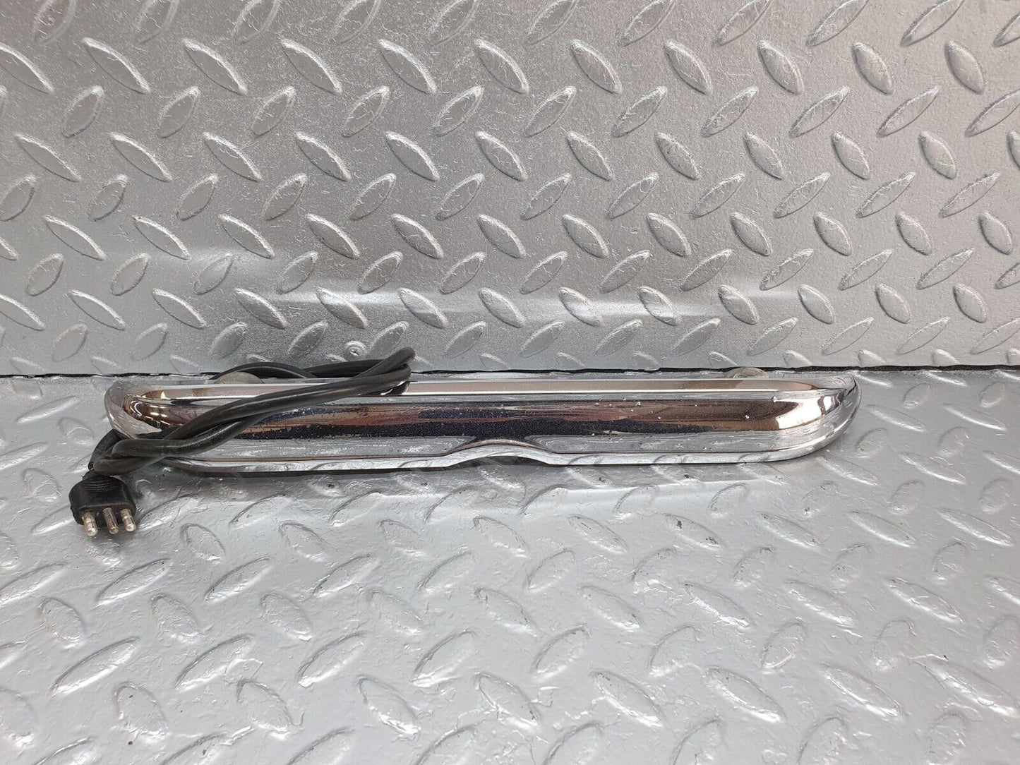 43163 Mercedes-Benz W108 280SE Number Plate Light Trunk Chrome Hella K12860 12860R4