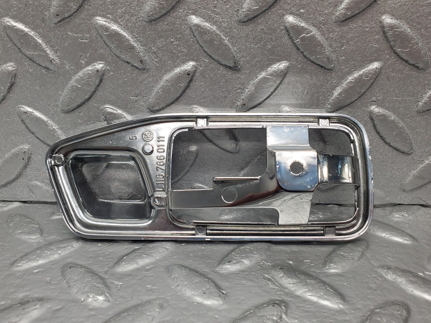 46463 Mercedes-Benz C123 280CE Coupe Chrome Frame For Door Opener Left 1167660111