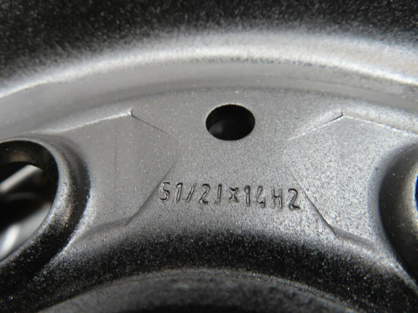13764 Mercedes-Benz Steel Wheel 5.5Jx14H2 ET30 5x112 1234000302