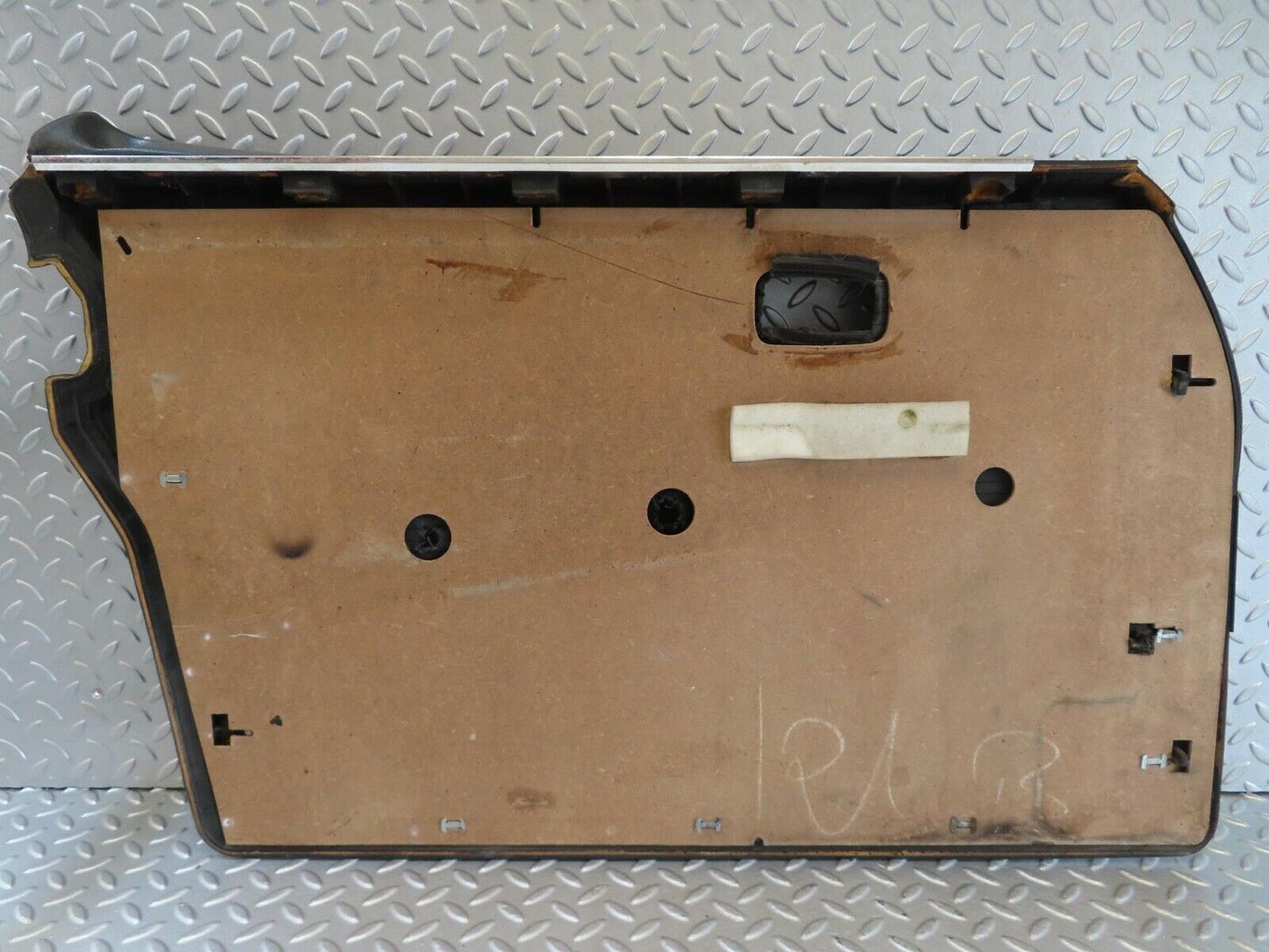14247 Mercedes-Benz W116 350SE Front Right Door Card Black