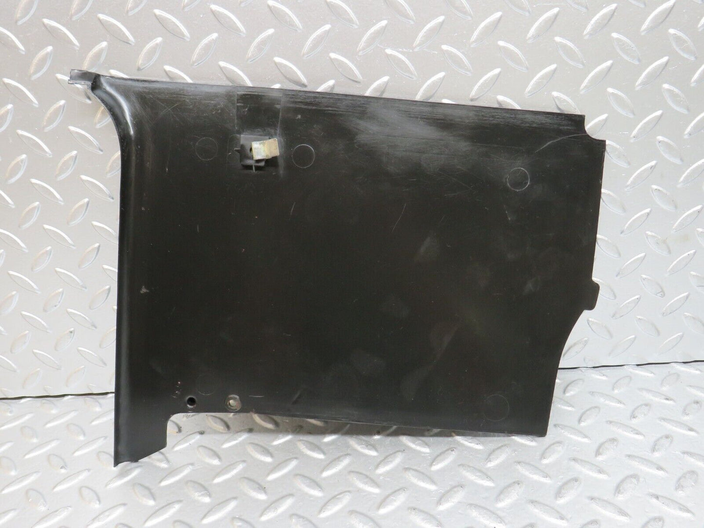 28032 Mercedes-Benz W123 280E Kick Panel Trim Left Side Black 1236880306