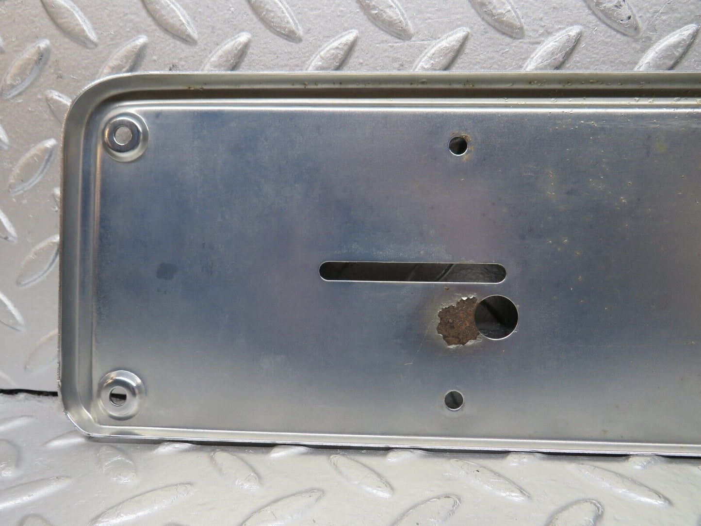 33750 Mercedes-Benz W201 190E  Rear number Plate Holder Chrome