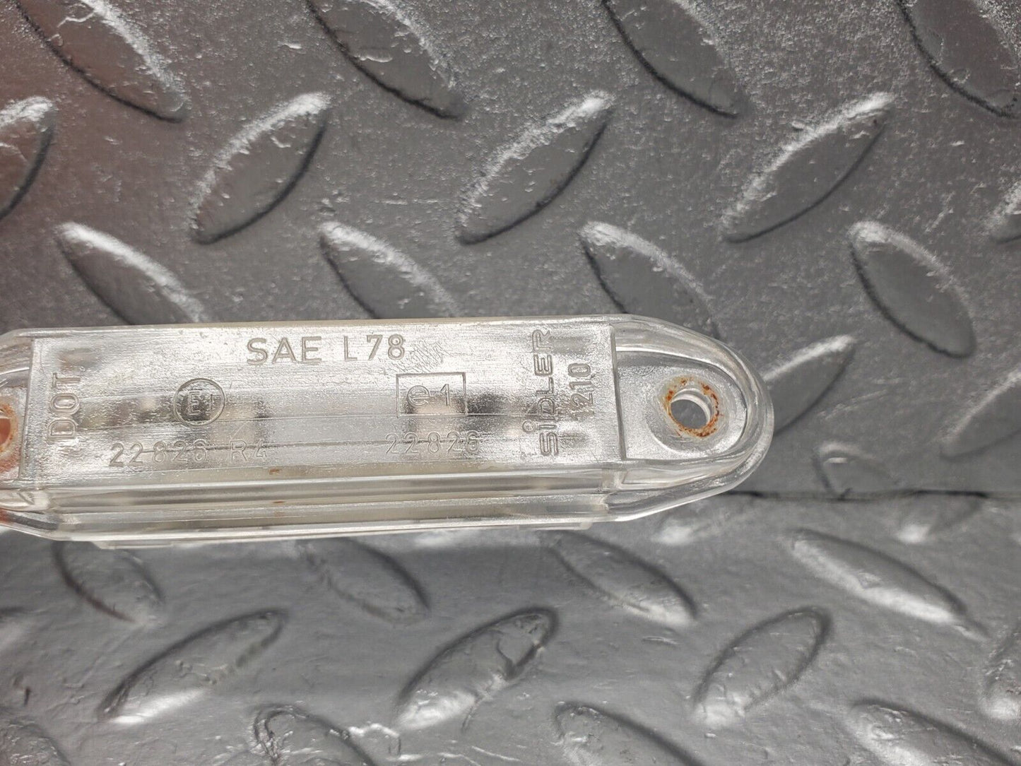 46462 Mercedes-Benz C123 280CE Coupe Number Plate Light 2x 1238200262