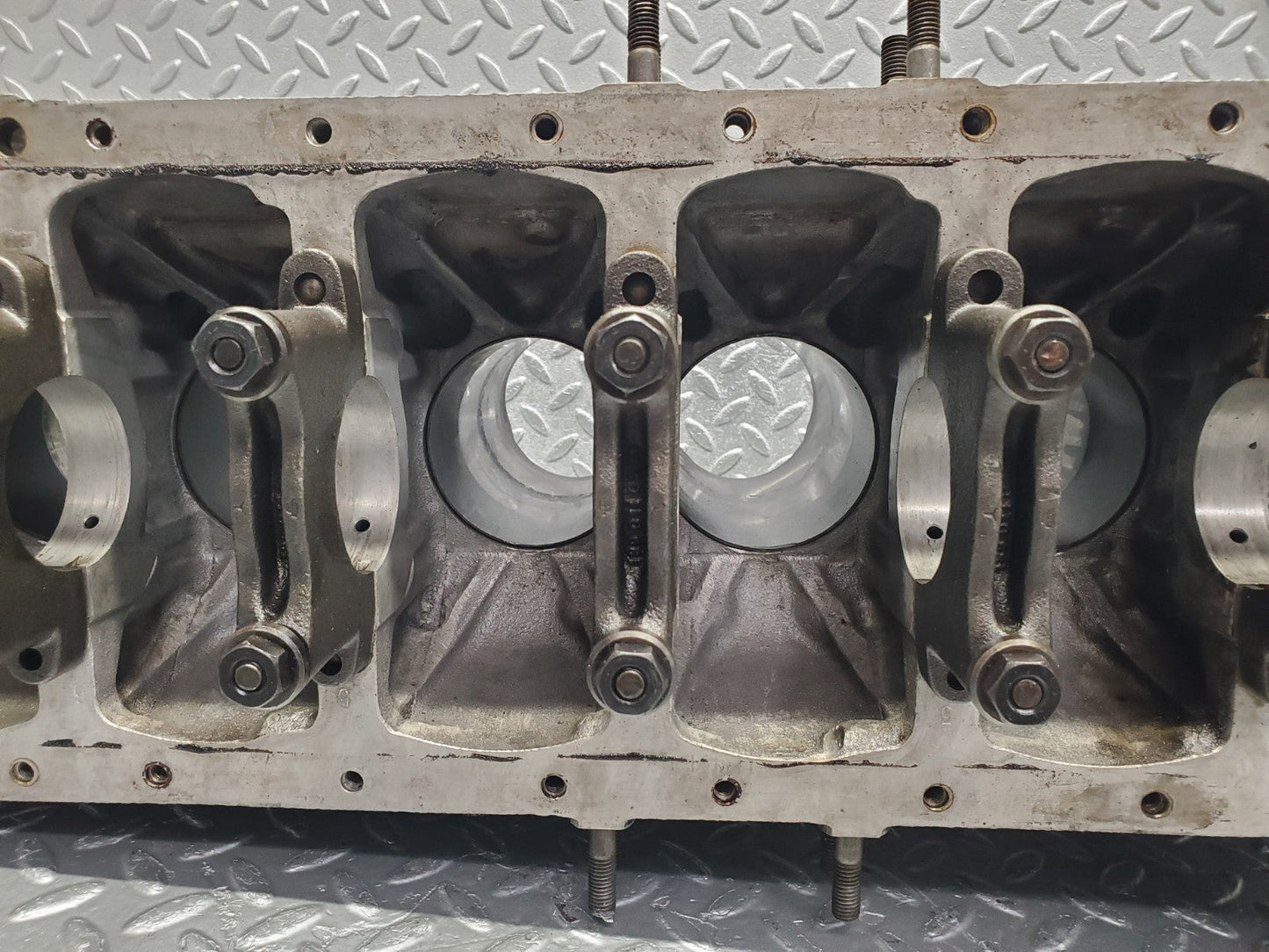 W112 engine block used OEM