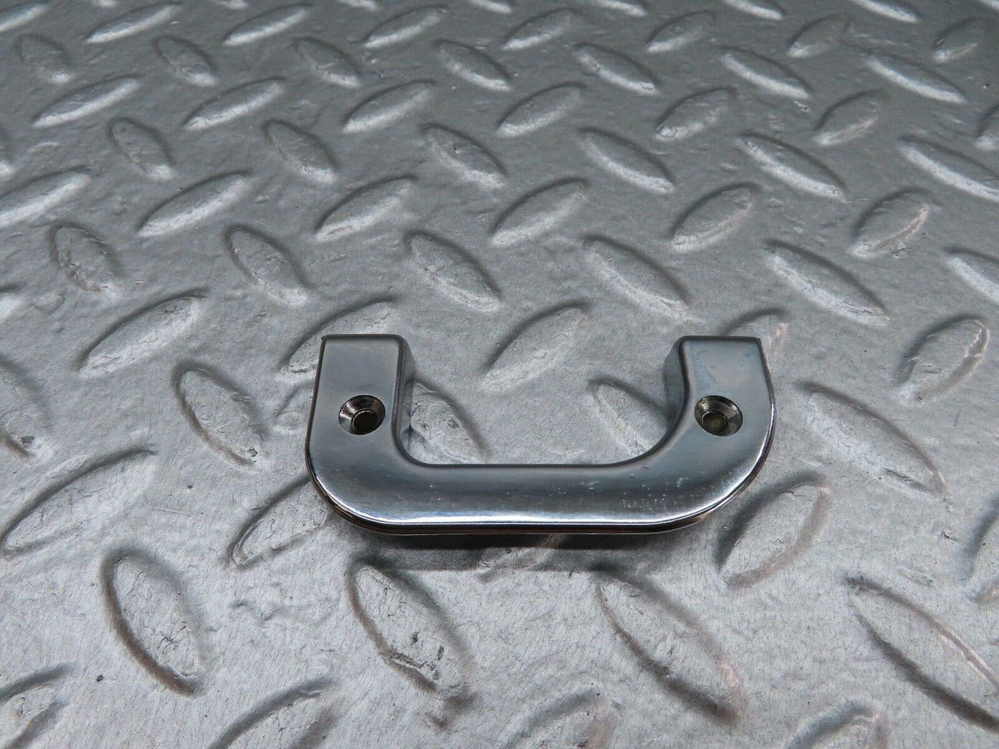 17950 Mercedes-Benz W123 200 Left Interior Chrome Door Latch Trim 1237230124