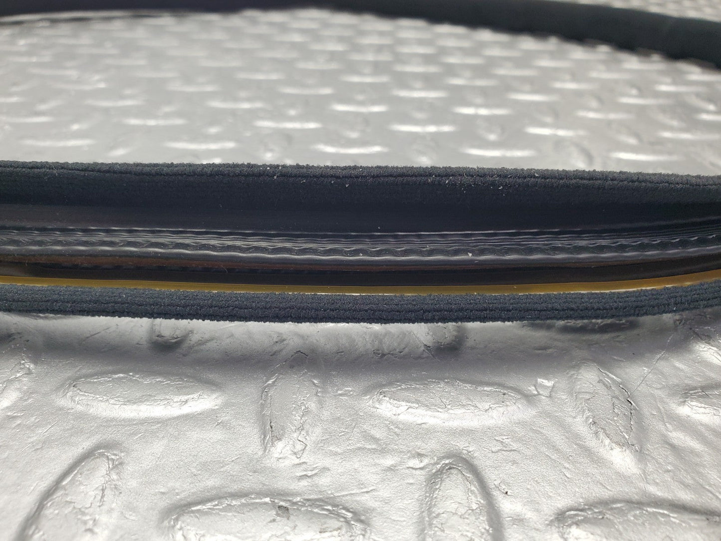 W201 Baby Benz door edge seal rear left side black used OEM