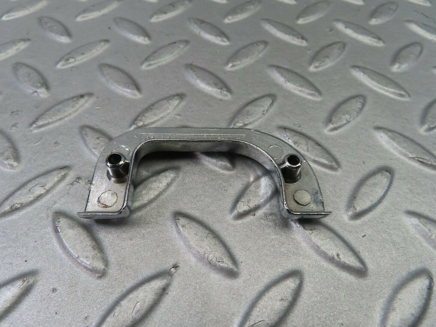 7624 Mercedes-Benz S123 230TE Wagon Left Chrome Door Latch Trim 1237230124