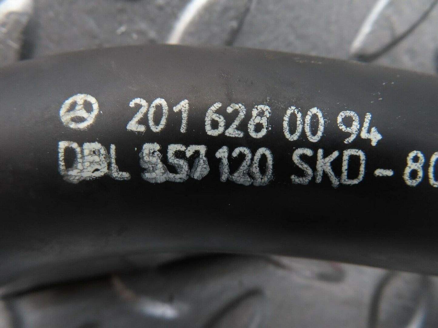 14765 Mercedes-Benz W201 190E Water Drain Rubber Hose Pipe 2016280094
