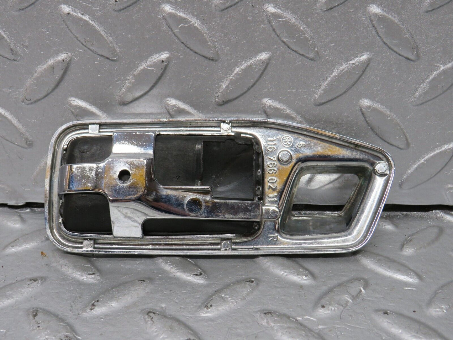 40597 Mercedes-Benz W123 300D Chrome Frame For Door Opener Right 1167660211