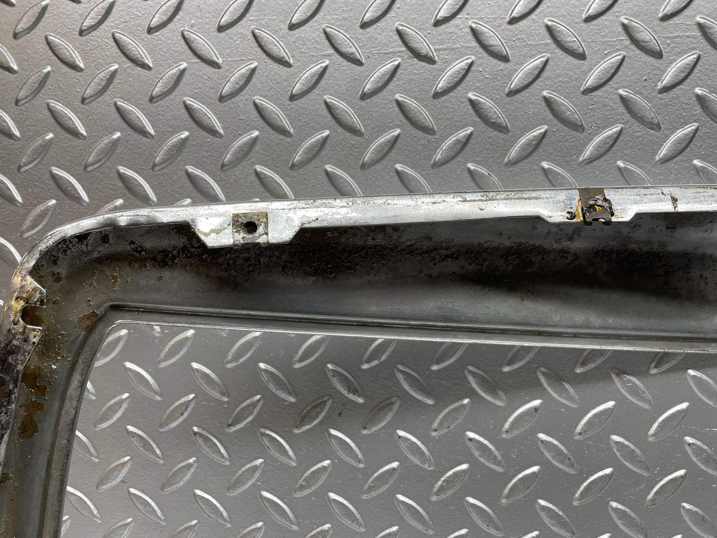 1936 Mercedes-Benz Mercedes-Benz W123 230E Bonnet Grill Frame Chrome
