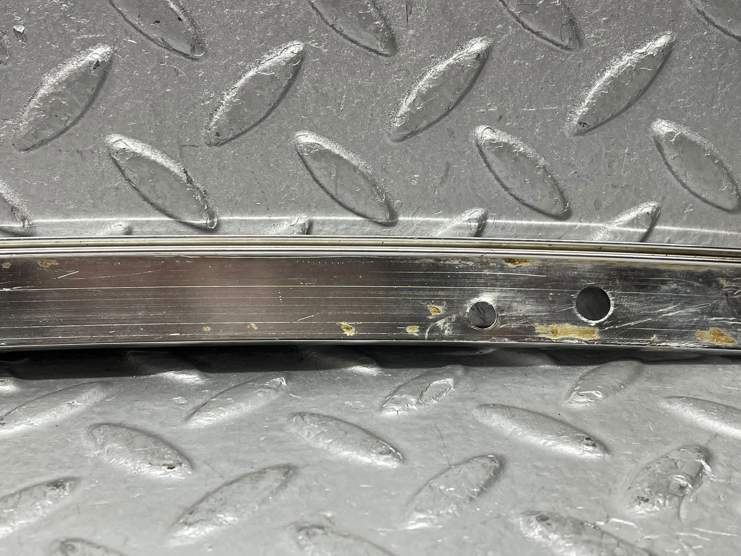 37907 Mercedes-Benz R107 450SL Hardtop B Pillar Chrome Trim Right Side