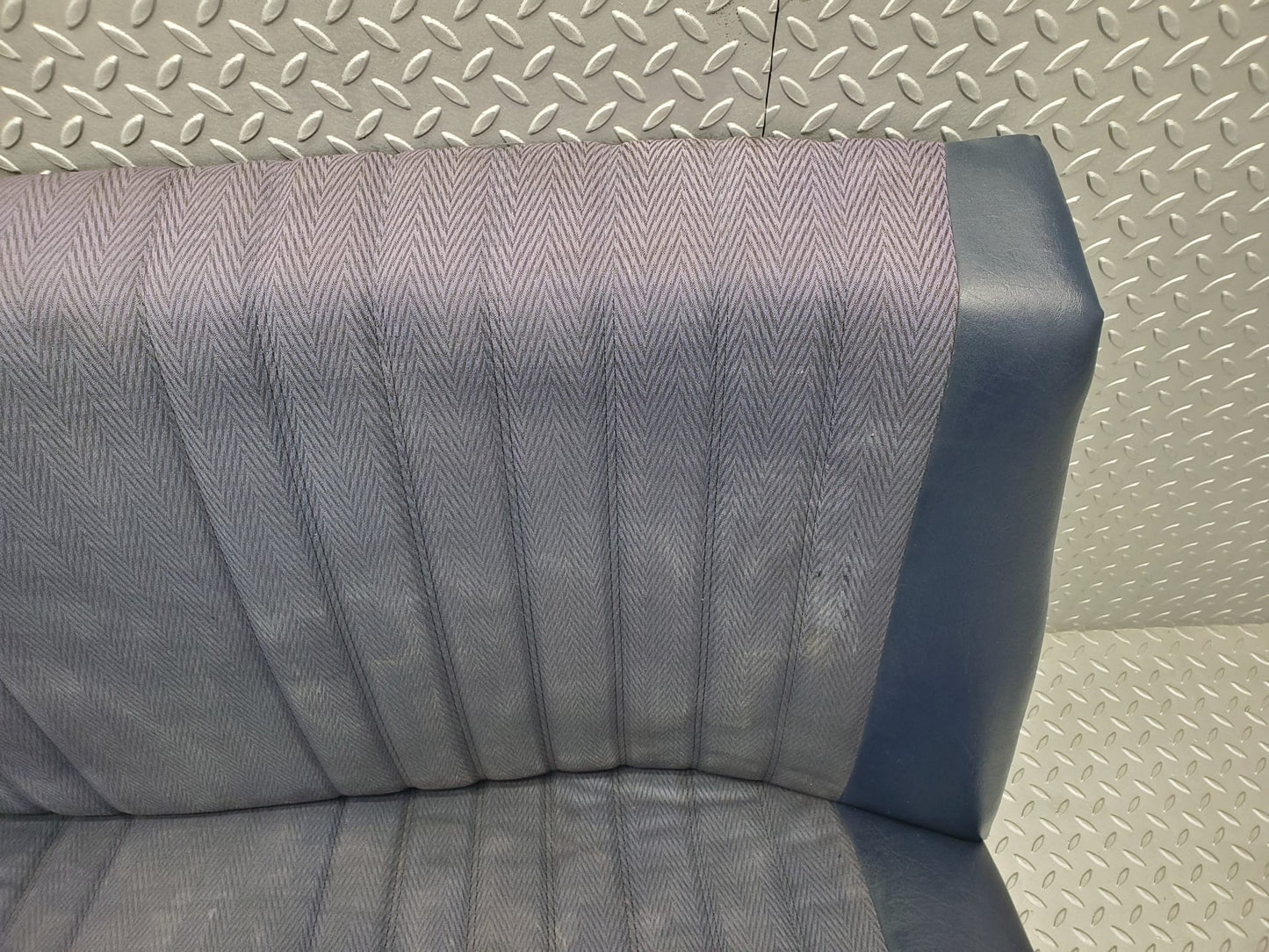 1426 Mercedes-Benz V123 240D LWB Rear Seats Blue